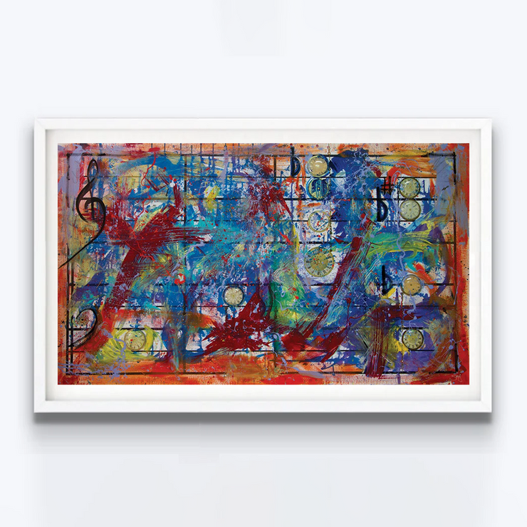Serj Tankian System of a Down Music Limited Edition Prints Abstract Art Boyd-Dunlop Gallery Hawkes Bay Napier Disarming Time 