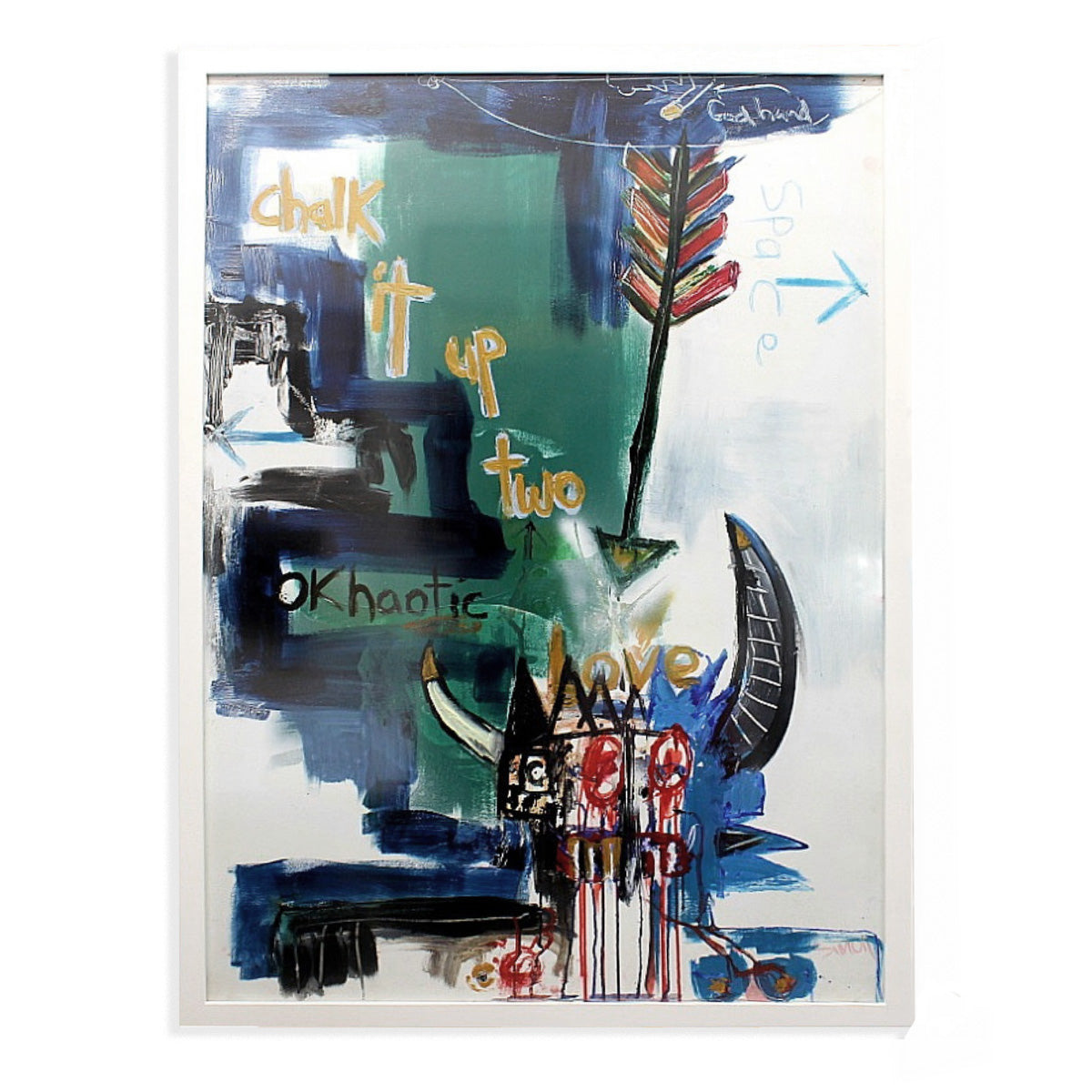 Sarah, 2019 - Simon Kerr - Originals - Boyd-Dunlop Gallery
