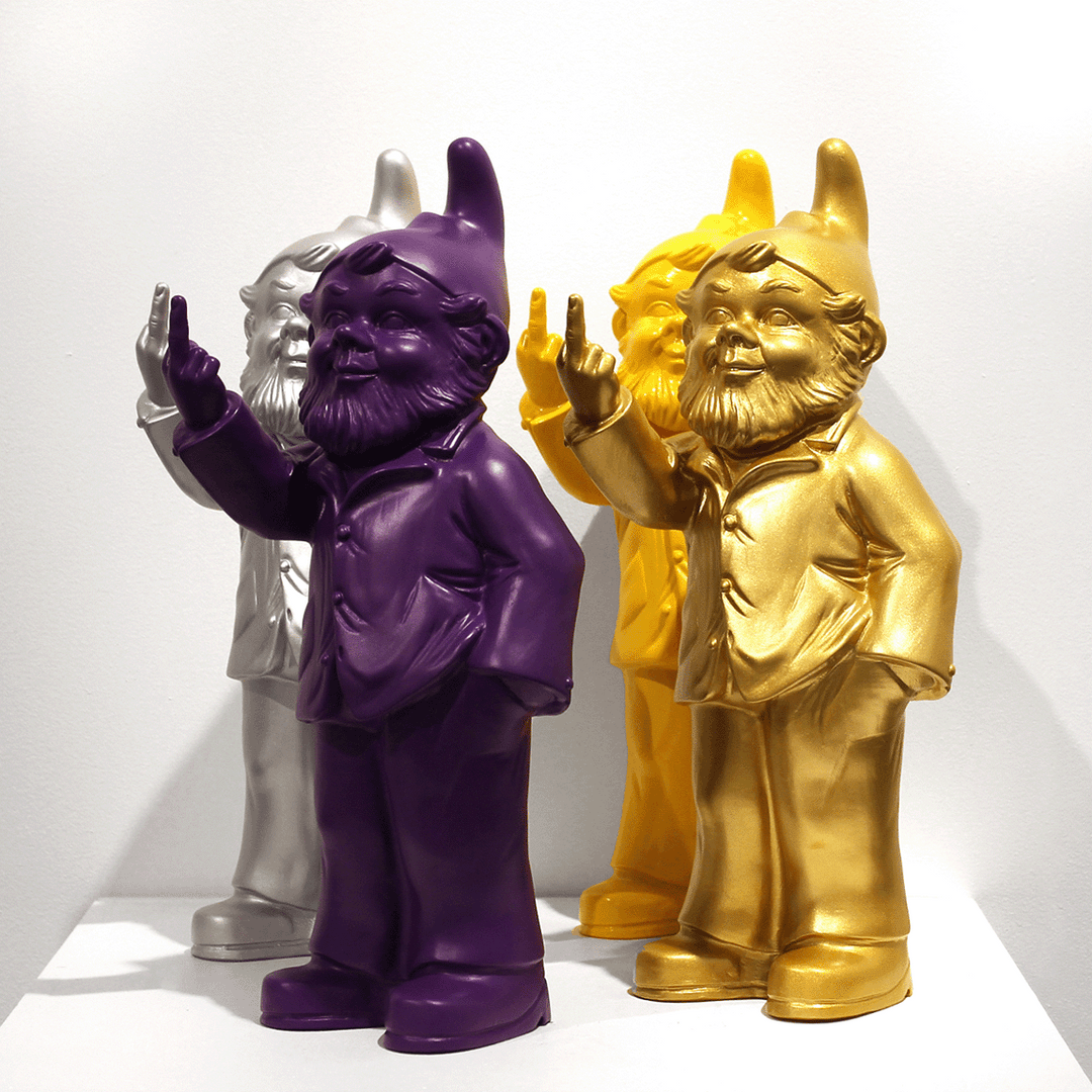 Sponti Gnome - Ottmar Horl Sculpture – Boyd-Dunlop Gallery