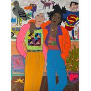 Warhol, Basquiat and Talita - A Collaboration in Six Hands