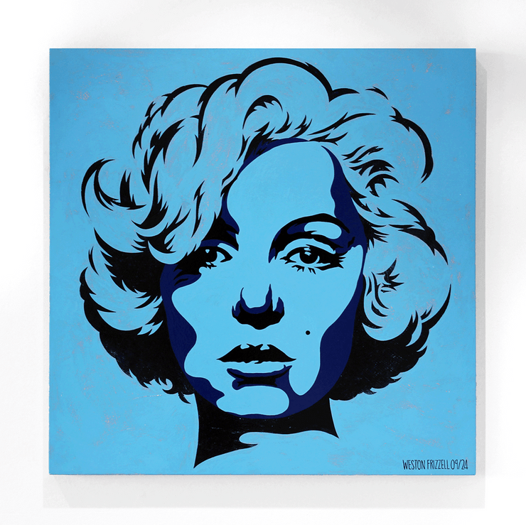 Weston Frizzell by Mike Weston Otis Frizzell Original Kiwi Art Pop Art at Boyd-Dunlop Gallery Hawkes Bay Napier Hastings Street