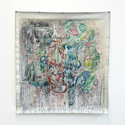 Suzanne Vesty artist New Zealand painter contemporay artist art collection hastings Street napier art dealer boyd-dunlop gallery Napier art gallery exhiition art collection abstract swirls energy painting spiritual painting hilma klimt abstract 