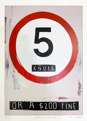 SAM MATHERS screenprint Artist at Boyd-Dunlop Gallery Napier Hawkes Bay prints limited edition Art dealer framing frames Hastings Street Napier marine interior design Art Collector fishing