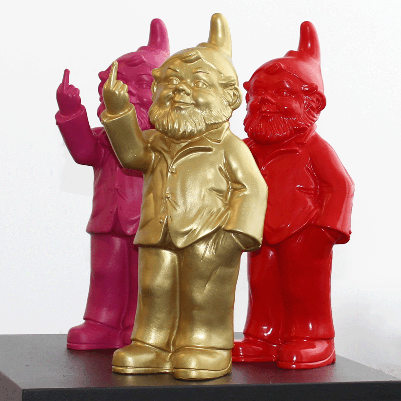 Sponti Gnome - Ottmar Horl Sculpture – Boyd-Dunlop Gallery