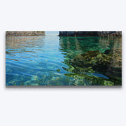 Boyd-Dunlop Gallery Napier Hawkes Bay Mark Cross Oil Painting Landscape Seascape Water Schism