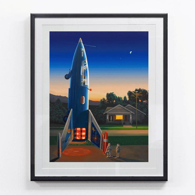 Boyd-Dunlop Gallery Napier Hawkes Bay Ross Jones Limited Edition Prints Landscape Surrealism Realism Oil Painting Scenic Artist rocket