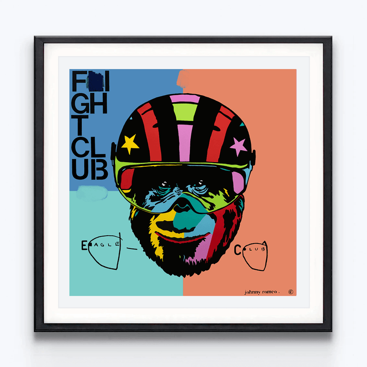Eagle Club, Johnny Romeo, Boyd-Dunlop Gallery Napier Hawkes Bay Dick Frizzell Limited Edition Screen Prints Painting NZ Art
