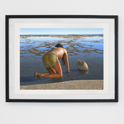 golden gatherer Boyd-Dunlop Gallery Napier Hawkes Bay Mark Cross Oil Painting Landscape Seascape Water