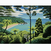 Tony Ogle Limited Edition Screenprint Landscape Seascape Beach NZ New Zealand Artist Fine Art Contemporary Boyd Dunlop Gallery Hawkes Bay Hasting Street Napier