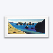 Tony Ogle Limited Edition Screenprint Landscape Seascape Beach NZ New Zealand Artist Fine Art Contemporary Boyd Dunlop Gallery Hawkes Bay Hasting Street Napier