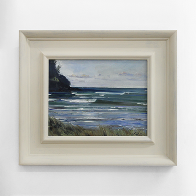 Boyd-Dunlop Gallery Napier Hawkes Bay Freeman White Portraits Oil Painting pleinair oil painter canvas landscapes seascape waves