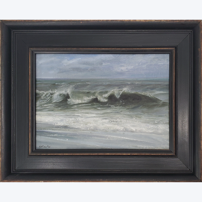 Boyd-Dunlop Gallery Napier Hawkes Bay Freeman White Painter Realism Seascape Painting Plein Air