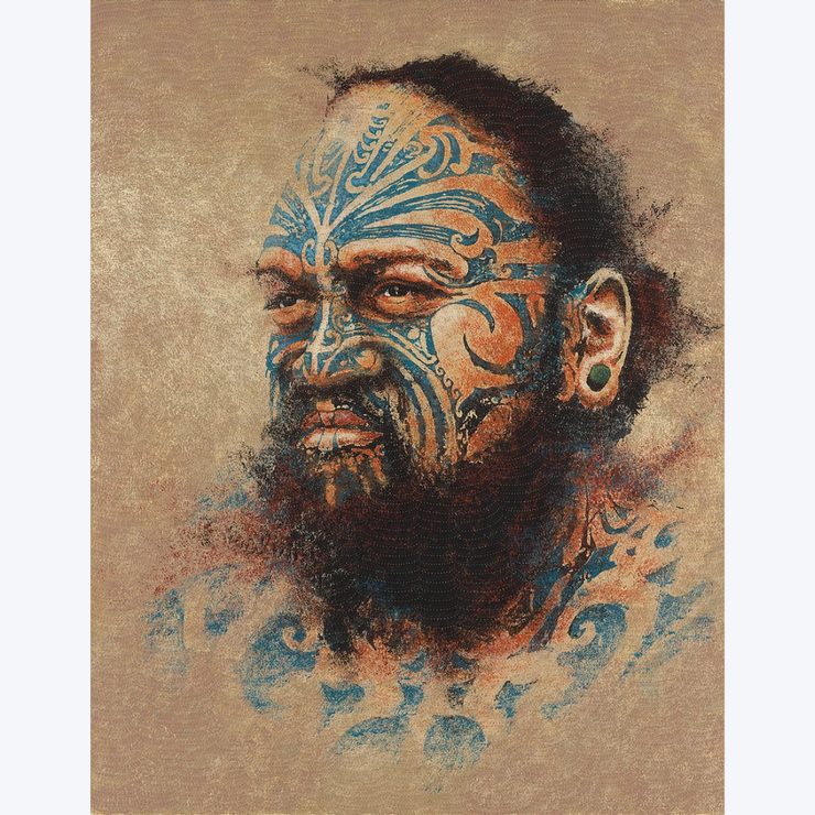  Boyd-Dunlop Gallery Napier Hawkes Bay Gareth Barlow Originals Acrylic on Canvas Tangata Whenua Portraits Maori