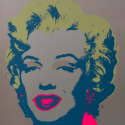  Boyd-Dunlop Gallery Napier Hawkes Bay Andy Warhol Sunday B Morning Marilyn Pop Art Silk Screen Screen Print Museum Grade Board Archival Inks Marilyn Monroe