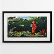 Boyd-Dunlop Gallery Napier Hawkes Bay Ross Jones Limited Edition Prints Landscape Surrealism Realism Oil Painting Scenic Artist Robot Army Men